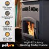 PelPro PP70 Pellet Stove 70 lbs. Hopper 42,500 BTU 2000 sq. ft. New