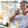 RO filter replacement with BPA-free PP housing, designed for countertop systems, ensures safe drinking water.