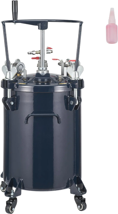 Vevor Spray Paint Pressure Pot Tank 8 Gal with Manual Mixing 70 PSI Adjustable Pressure New