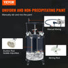 Vevor Spray Paint Pressure Pot Tank 8 Gal with Manual Mixing 70 PSI Adjustable Pressure New