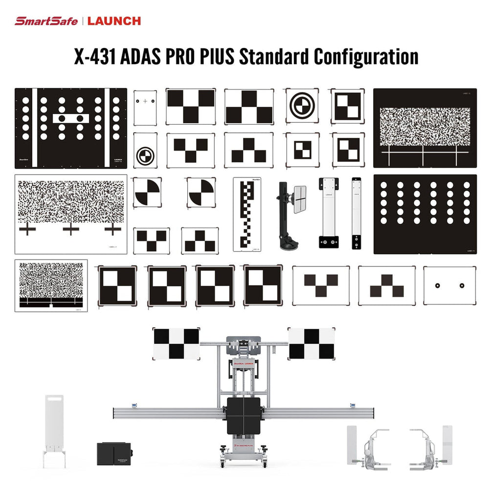 Launch Tech X-431 ADAS Pro Plus LDW Standard Package Calibration Frame New