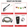 Simpson PowerShot 3600 PSI 2.5 GPM Honda GX200 PS61368 / 61368 Gas Pressure Washer New
