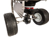 Earthway Prizelawn Broadcast Spreader 80 lb. Hopper Stainless Steel with Pneumatic Tires New
