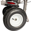 Earthway Prizelawn Broadcast Spreader 80 lb. Hopper Stainless Steel with Pneumatic Tires New