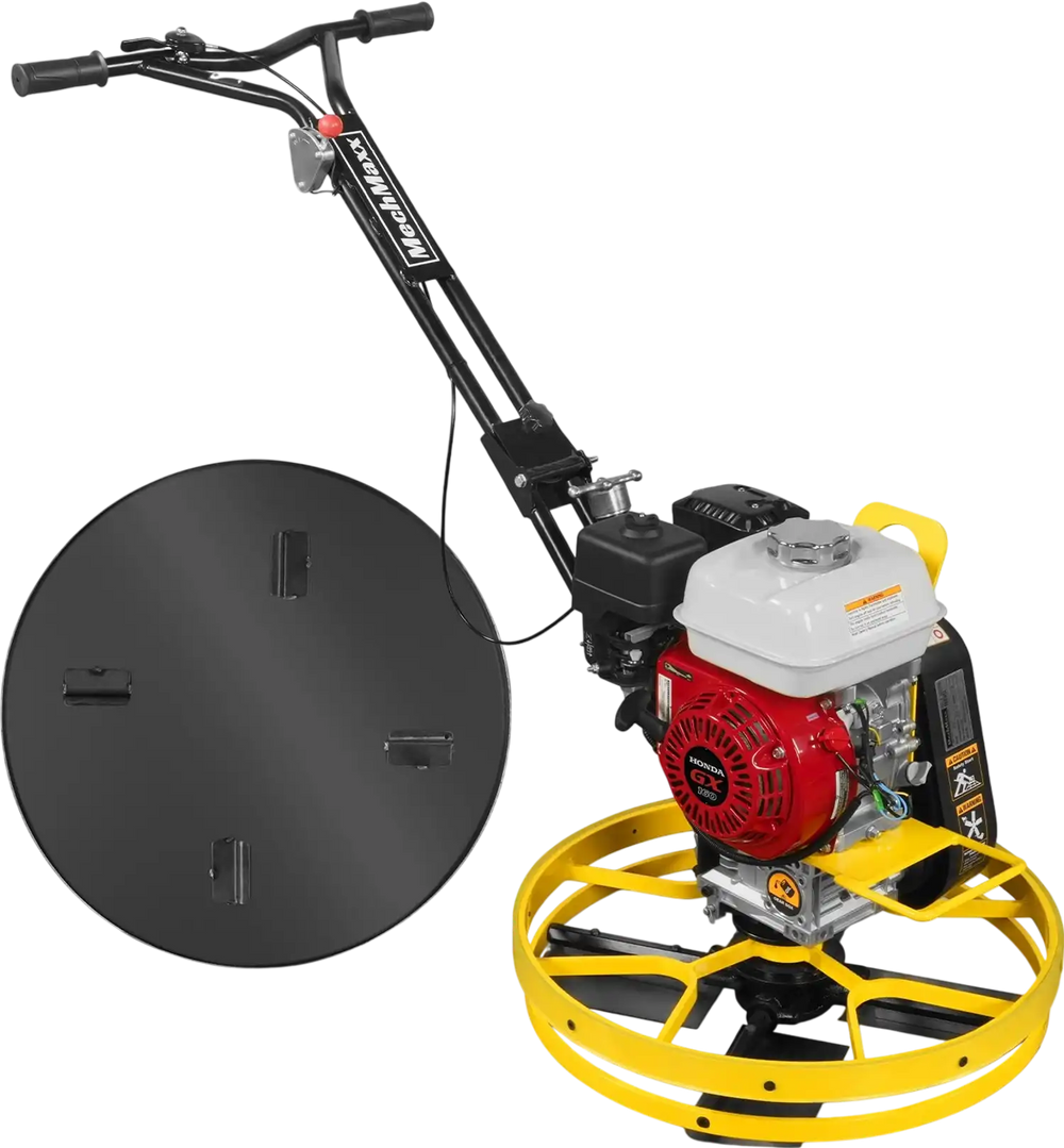 Honda GX160 23 in Walk-Behind Concrete Power Trowel with Blades and Float Pan, PT22H