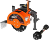 3-Point PTO Stump Grinder with 34 Carbide Teeth (PTO Shaft Included with Slip Clutch),  for 15-45HP Tractor,  SG24PRO