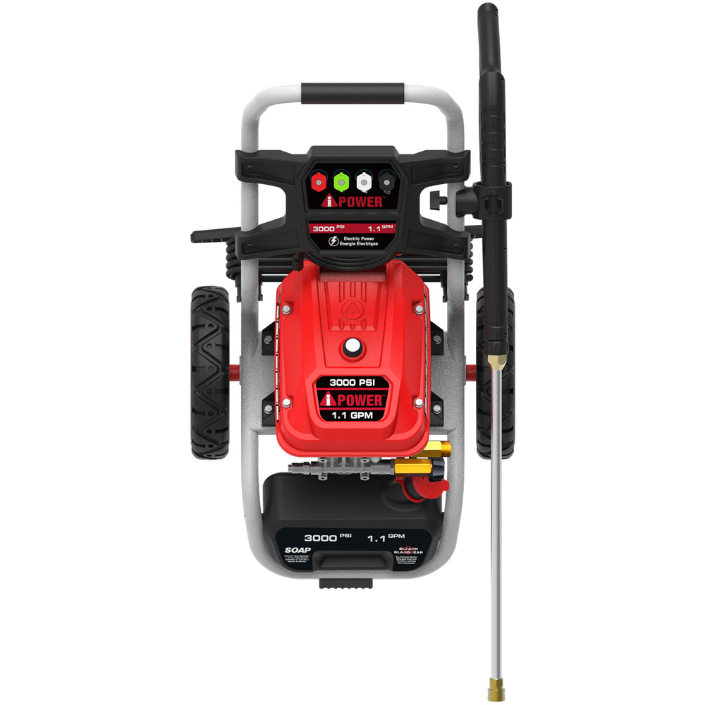 A-iPower PWE3000 Electric Pressure Washer 3000 PSI at 1.1 GPM New