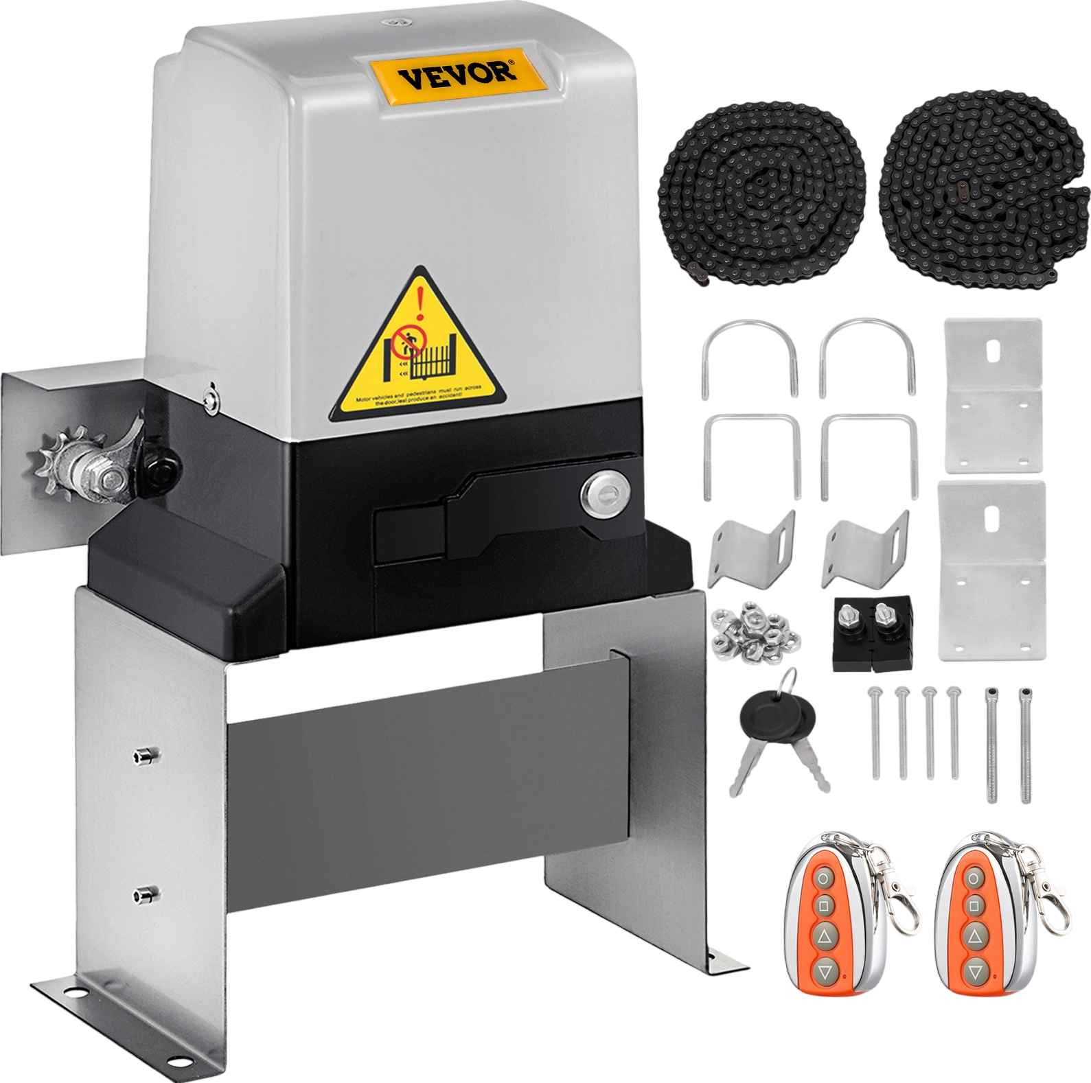 Vevor Automatic Sliding Gate Opener 1400 Lbs. 370W Driveway Operator New