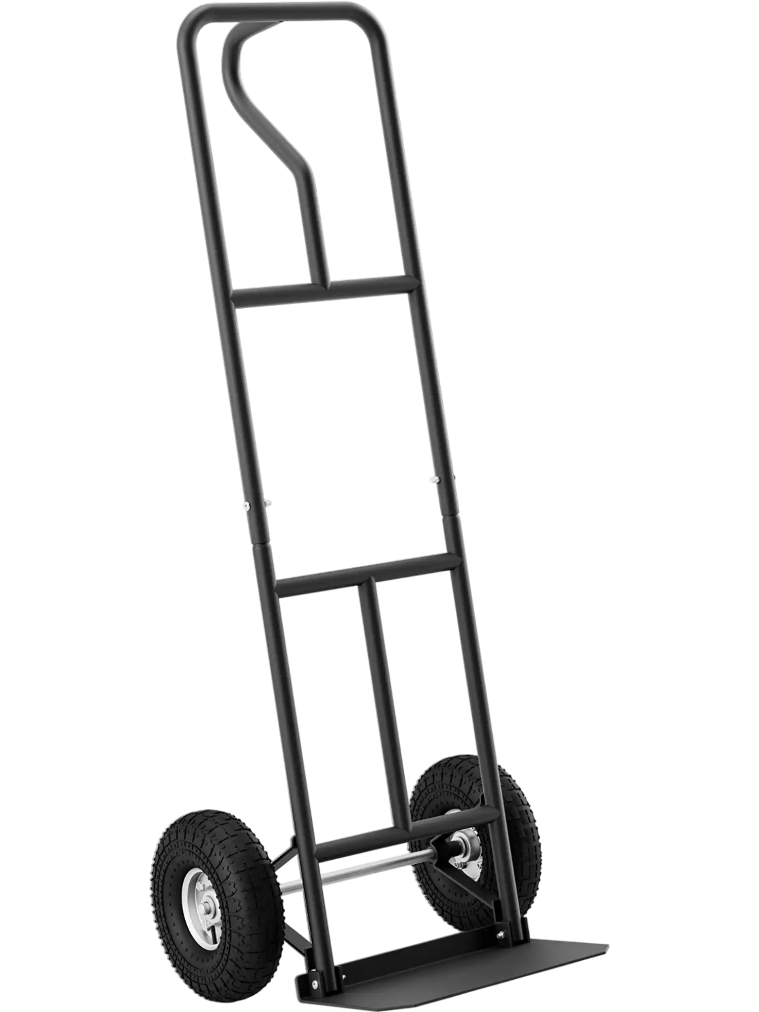 Costway P-Handle Hand Truck Foldable Load Plate 660 lbs 19385264 New
