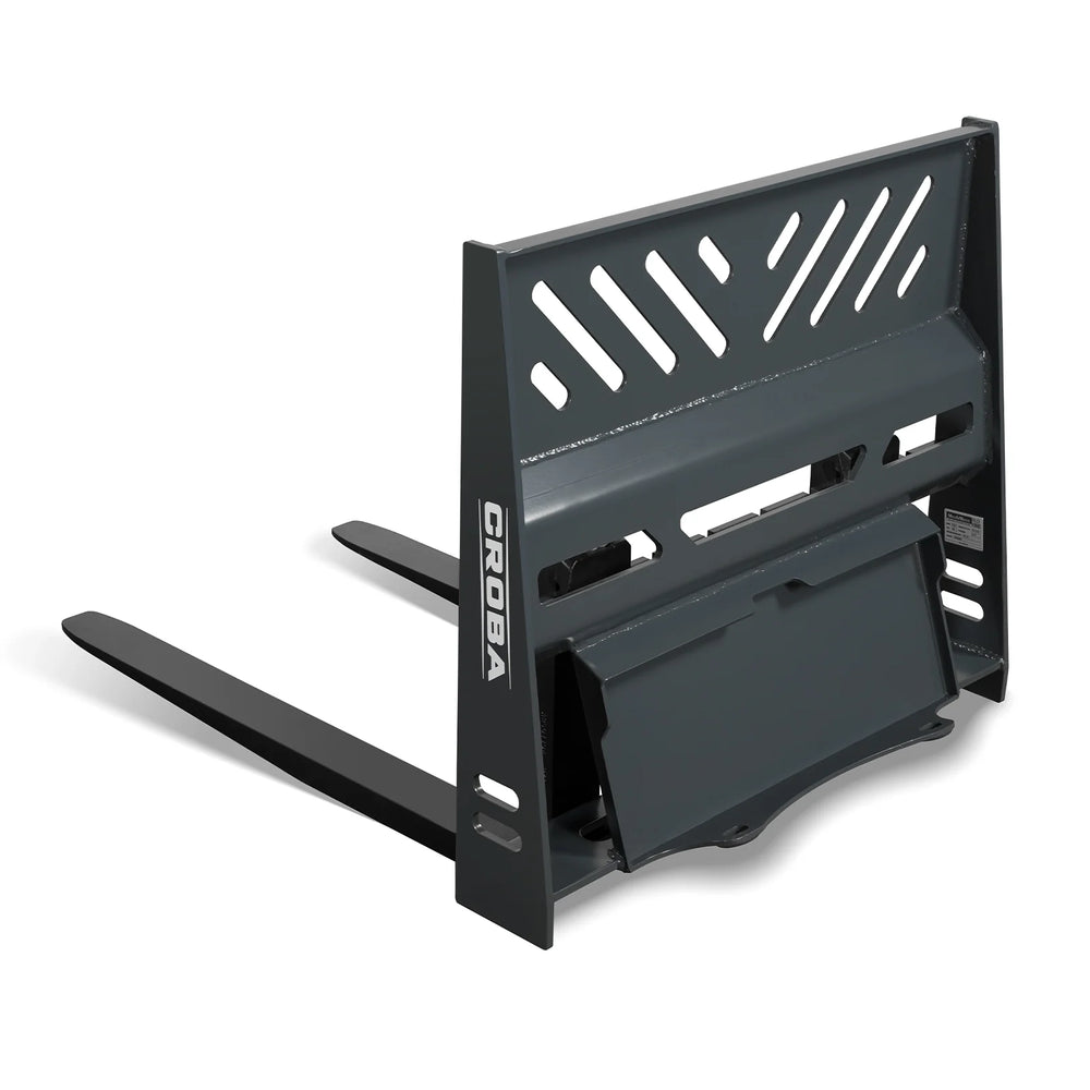 36'' Mini Skid Steer Pallet Fork Frame Attachment,  2204 lb Weight Capacity