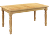 Patio Coffee Table with Solid Teak Wood Structure and Slatted Tabletop
