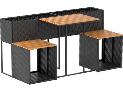 Costway Patio Furniture Set Raised Garden Bed Porch Yard 432695187 New