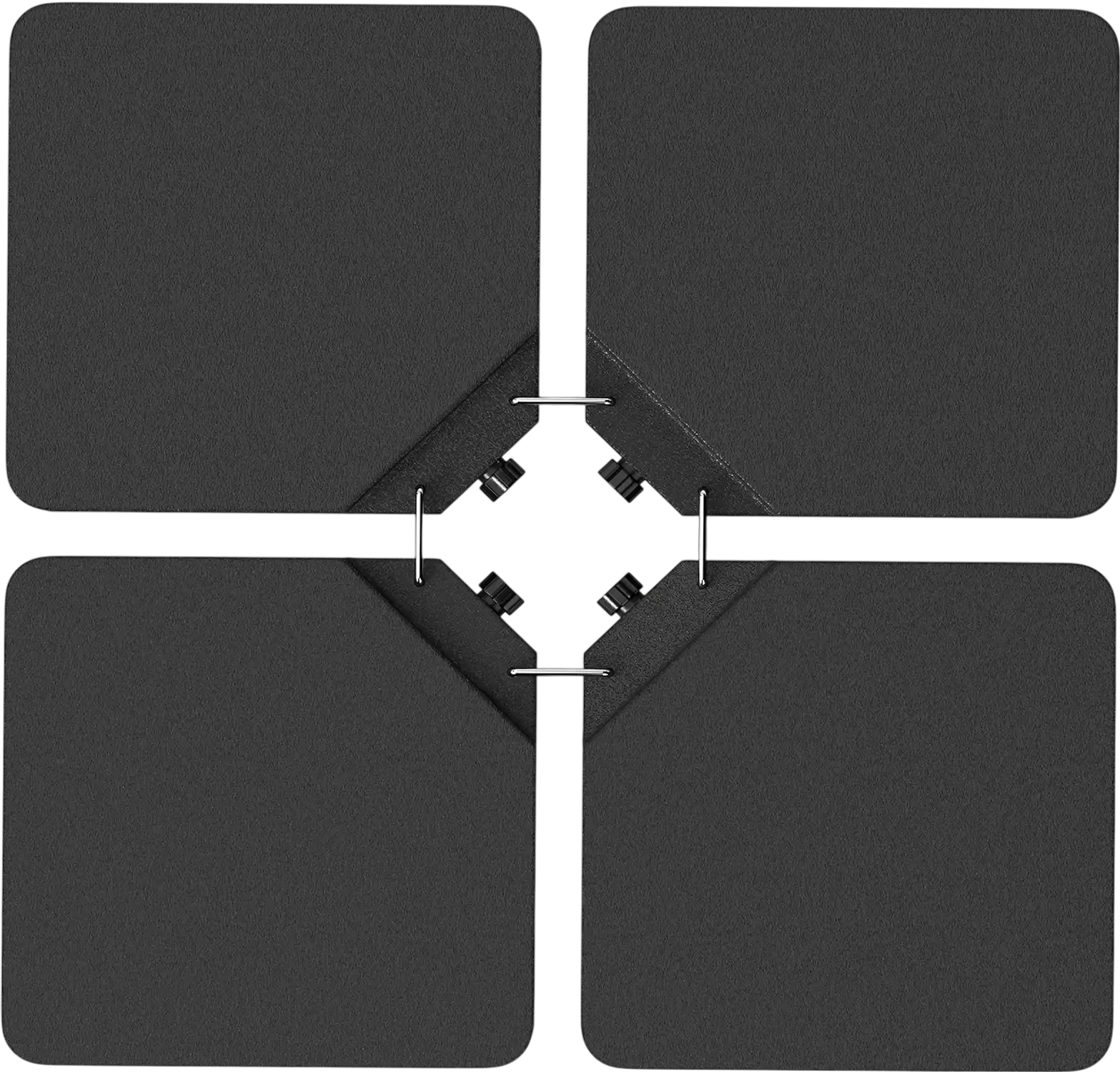 Costway Patio Offset Umbrella Base Easy-Fill Spouts 546237918 New