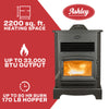 Ashley Hearth AP5622-W Pellet Stove 2,200 sq. ft. 170 lb Hopper with WiFi Connect New