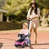 3-in-1 Licensed Lamborghini Ride on Push Car with Handle Guardrail-Pink - Gallery View 1 of 10