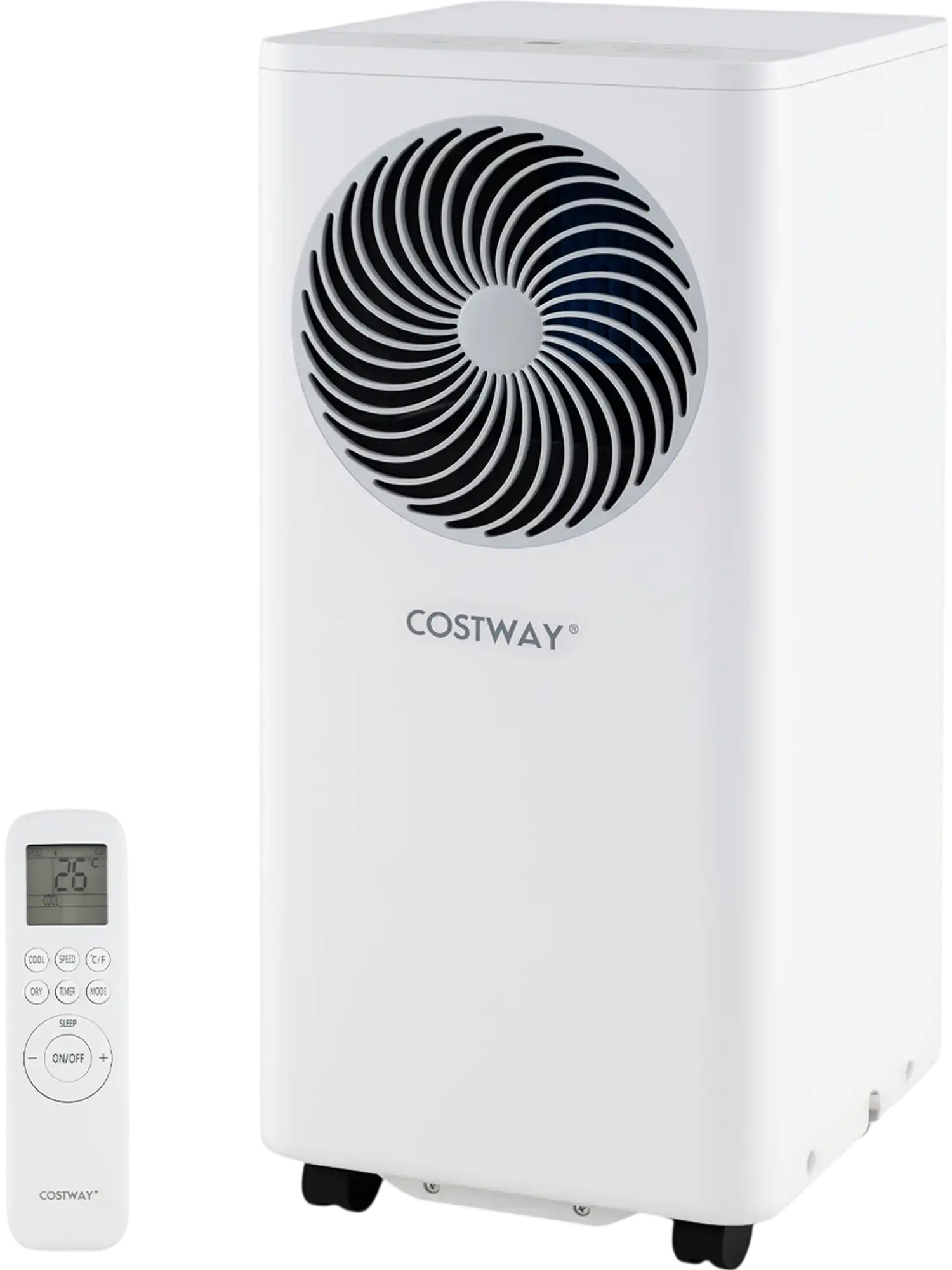Costway 10000 BTU 3-in-1 Portable Air Conditioner Dehumidifier 215967834 New