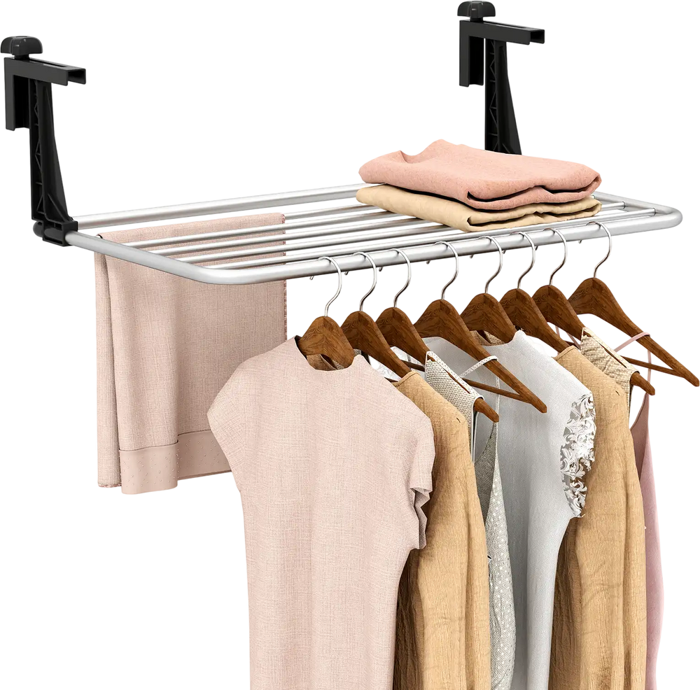 Portable Aluminum Clothes and Towel Drying Rack