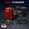 Arccaptain iControl MIG145 Pro Welder 3-in-1 Flux Core Synergic 145A 120V App Control New