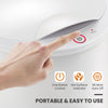 Portable 20L towel warmer with one-button control, hot surface indicator, and 60 mins auto shut-off for safe use.