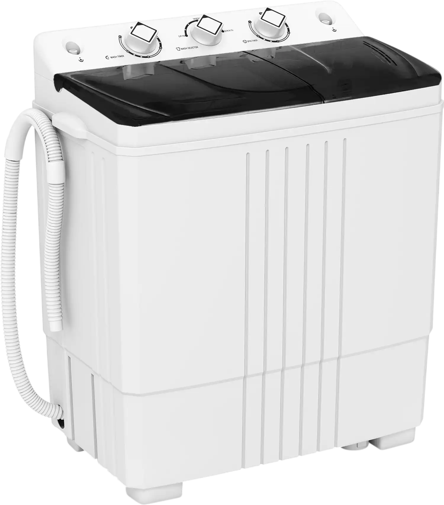 Costway Portable Washing Machine Built-in Drain Pump 19573843 New