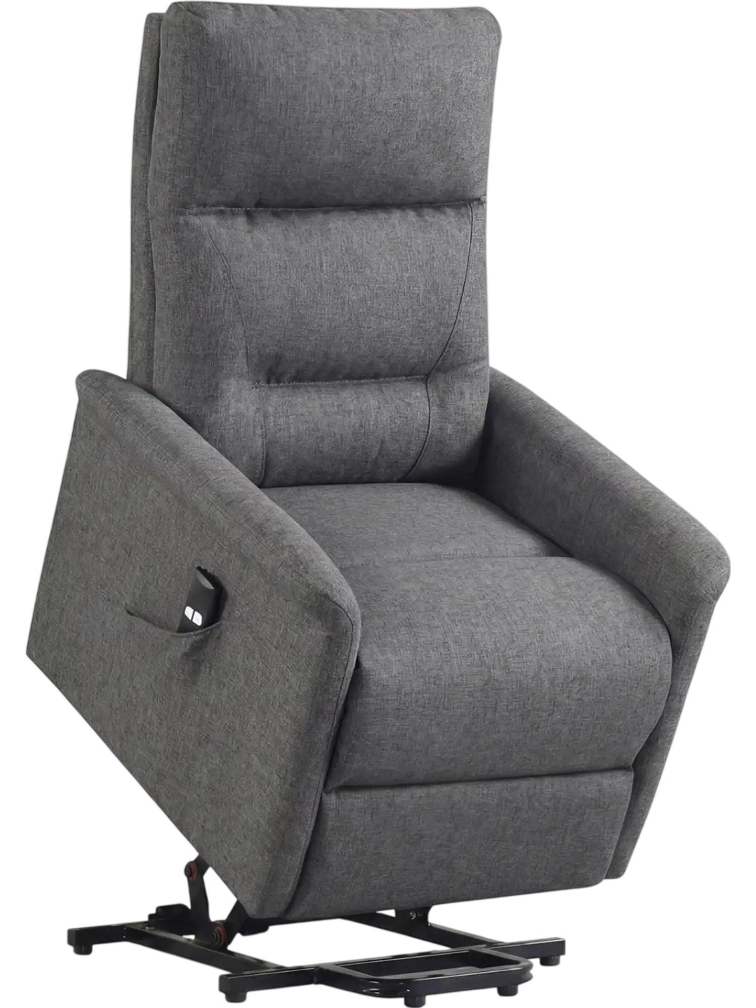 Costway Power Lift Recliner Chair Elderly Remote Side Pocket 22208233 New