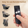 Remote control for the Power Lift Recliner Chair, featuring easy adjustments for reclining and lifting, in gray.