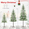 2 ft pre-lit cypress Christmas tree in green with 70 LED lights and realistic branch tips, ideal for holiday decoration.