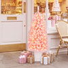 Pre-lit Potted Artificial Christmas Tree with 100/130 Warm White LED Lights-4FT - Gallery View 1 of 11