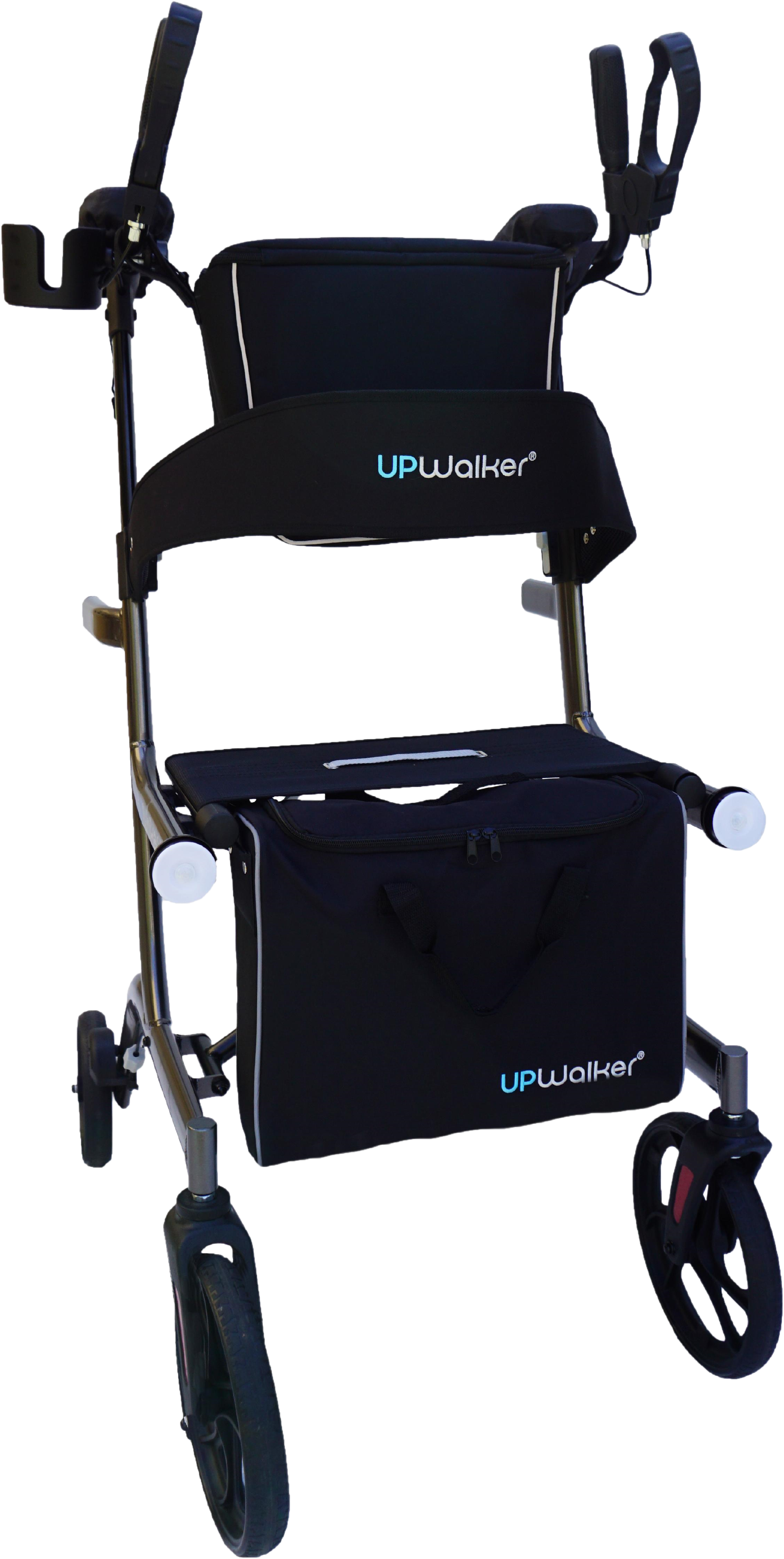 Journey UPWalker Premium Lite Backsaver Rollator Walker with 4 Wheels I200RS1A1 New