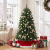 Premium Hinged Artificial Fir Christmas Tree with LED Lights-5 ft - Gallery View 1 of 10