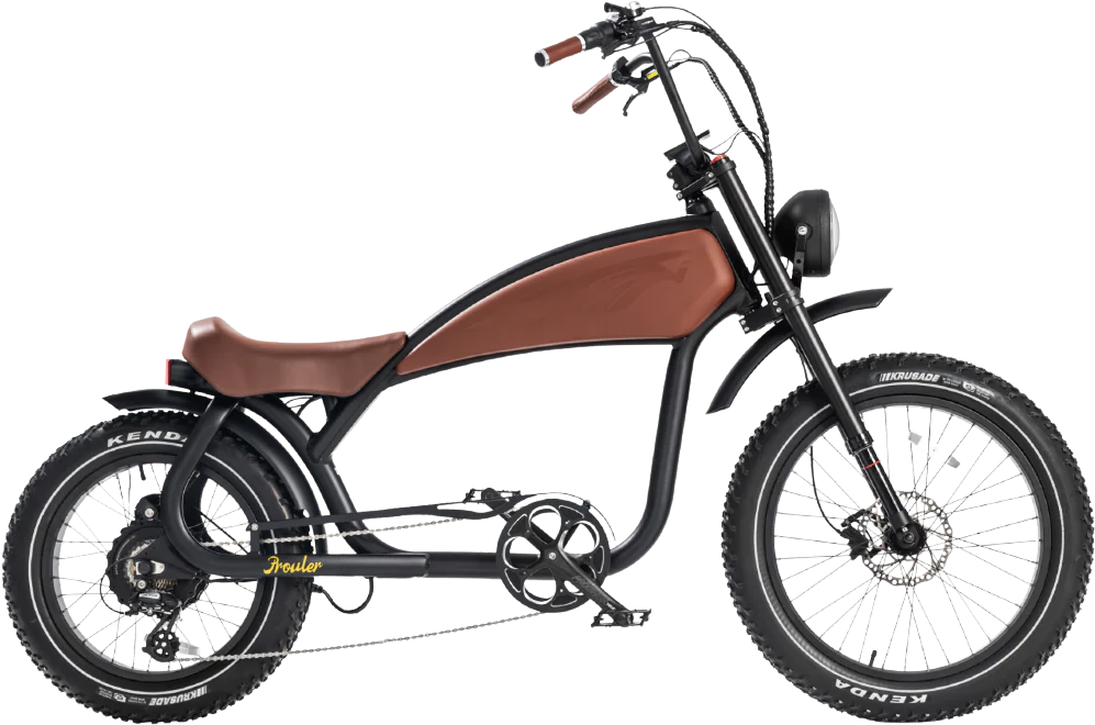 Revi Bikes Prowler E-Bike Lithium Ion 52V 20Ah 1000W 70 Mile Range 28 MPH New