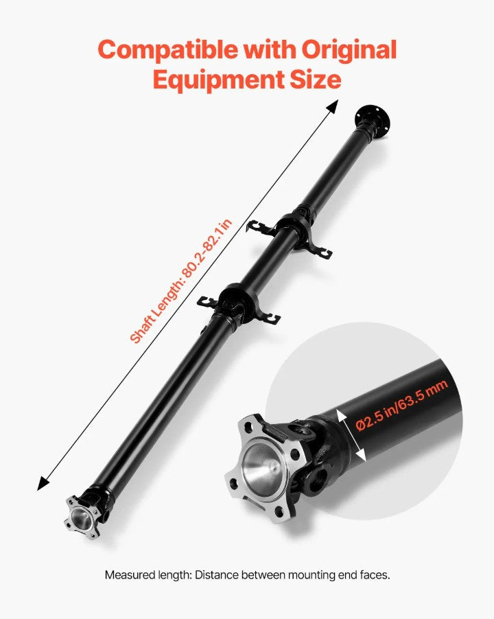 Vevor Rear Drive Shaft Assembly for 2007-2008 Ford Edge and Lincoln MKX New