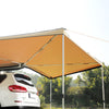 Vevor Vehicle Awning 270° 8.2' Height UV50+ Retractable Car Side Awning with Waterproof Storage Bag New