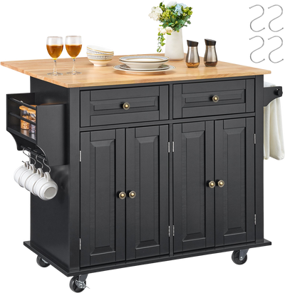 Vevor Kitchen Island Cart 35.4