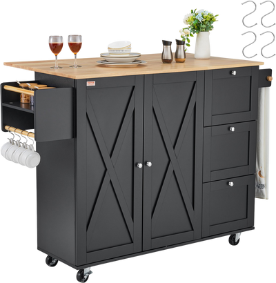 Vevor Kitchen Island Cart 45.3