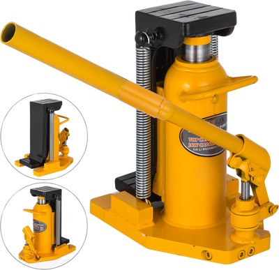 Vevor Toe Jack Lift 10-20 Ton Air Hydraulic Machine Heat-Treated Steel New