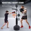 Vevor Boxing Speed Trainer Height Adjustable Reflex Punching Bag with Stand and Gloves New