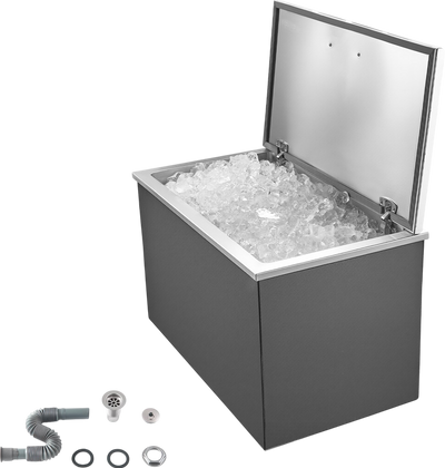Vevor Drop-In Ice Chest 87.6 Qt Stainless Steel 28