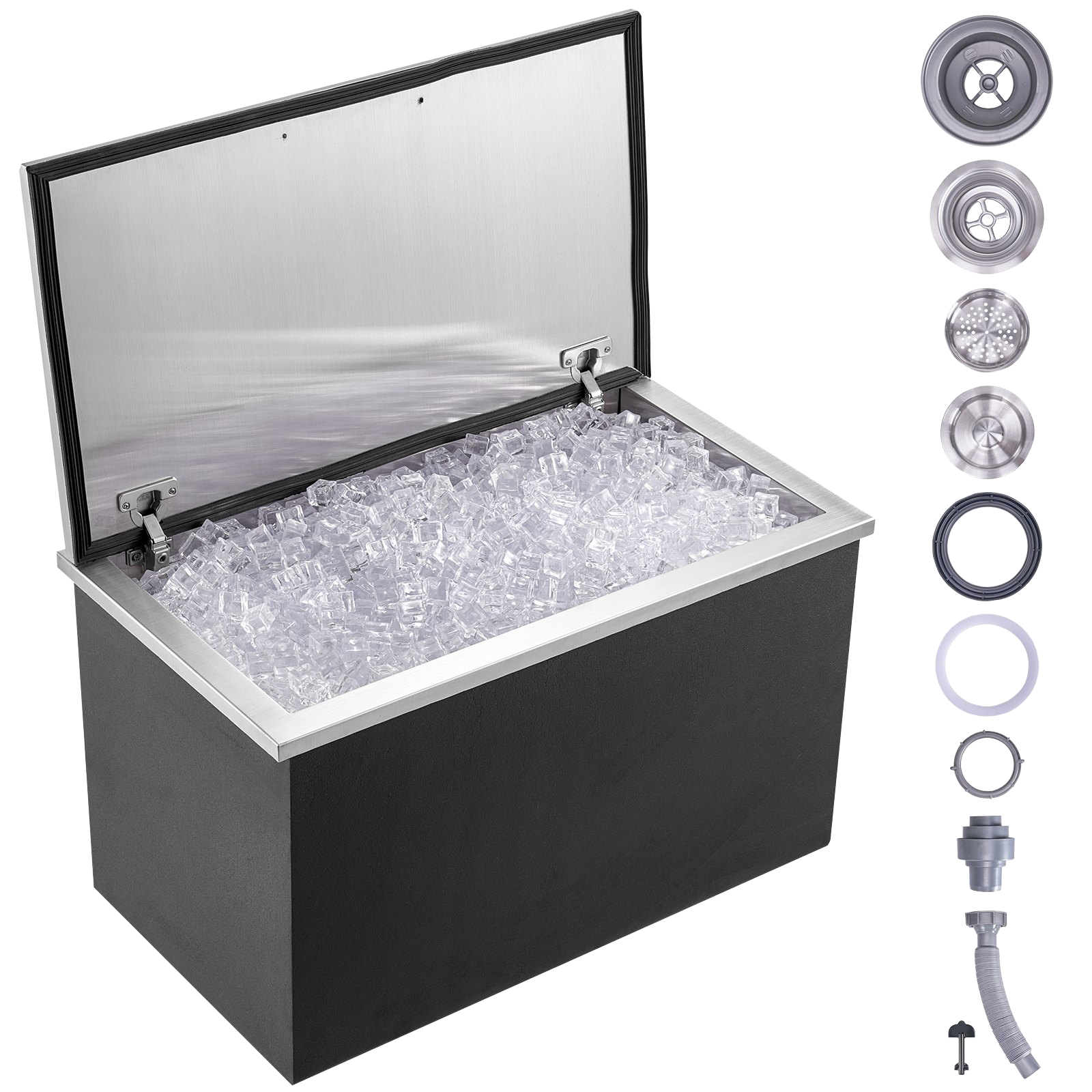Bull Ice Chest Drop In Vevor Commercial Drop-In Ice Chest 24