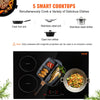 Vevor Electric Cooktop 30" 4 Burners 7500W Built-In Magnetic Induction Stove Top New