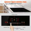 Vevor Electric Cooktop 30" 4 Burners 7500W Built-In Magnetic Induction Stove Top New