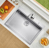 Vevor Drop-In Kitchen Sink 30" Stainless Steel Top-Mount Single Bowl with Workstation New