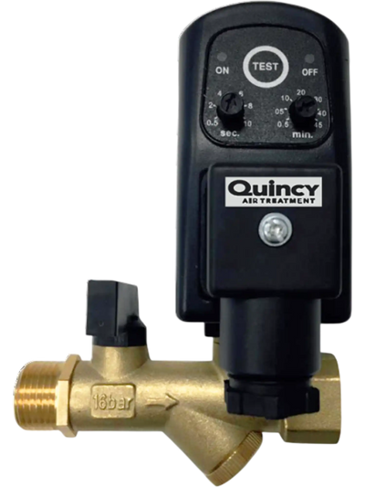 Quincy Compressor QTD-115 Electronic Timer Drain 115V, 1/2