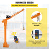 Vevor Davit Crane 2200 Lbs. Wireless Remote Control 12V 360° Swivel Electric Crane New