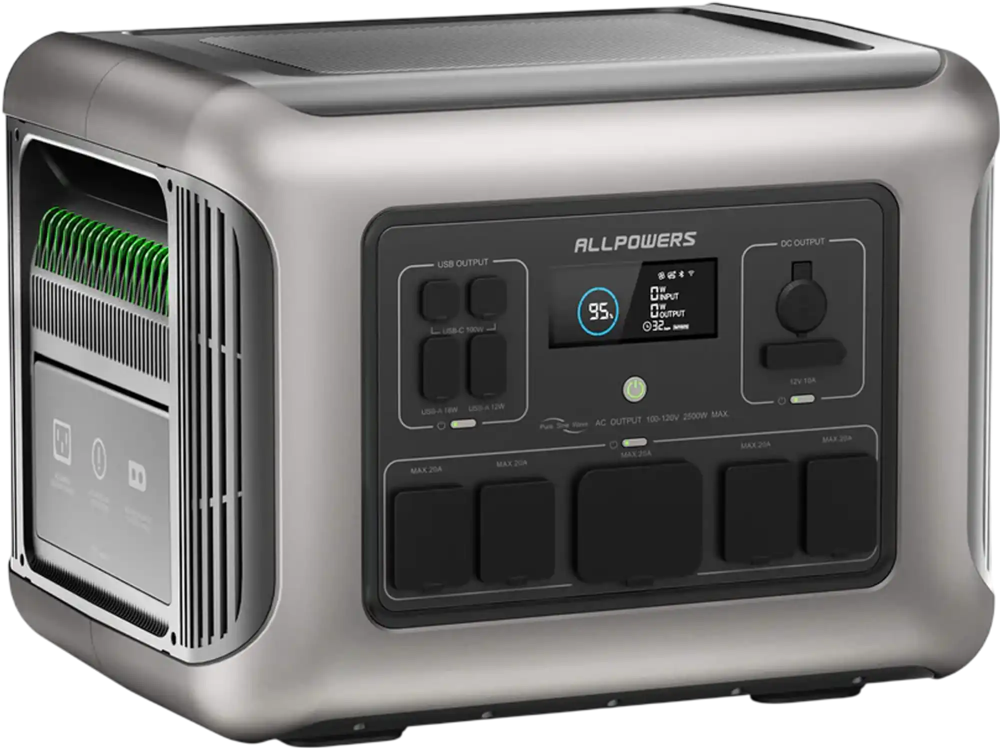 Allpowers R2500 Portable Power Station 2500W 2016Wh Smart App Control New