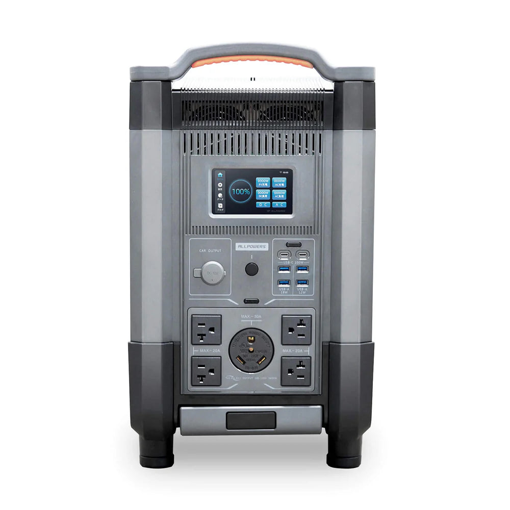 Allpowers R4000 Portable Power Station 3600W 3456Wh Smart App Control New