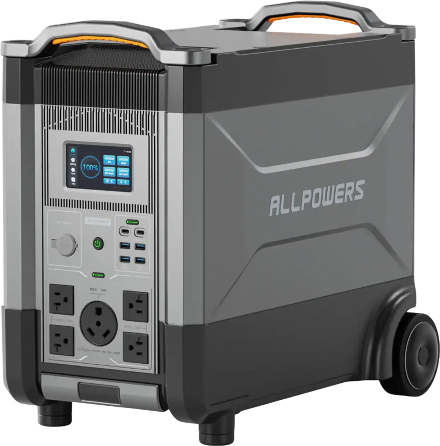 Allpowers R4000 Portable Power Station 3600W 3456Wh Smart App Control New
