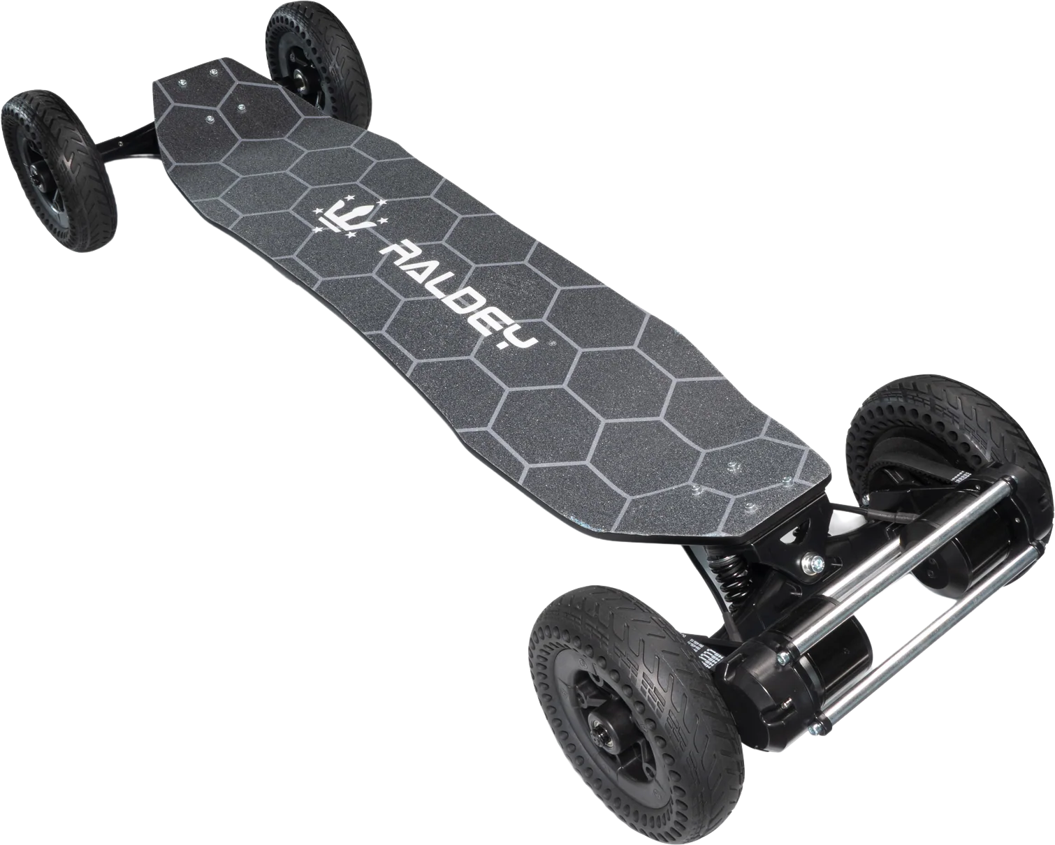 Raldey WASP Wooden Electric Skateboard 28 MPH 19 Mile Range Belt Drive 1500W New