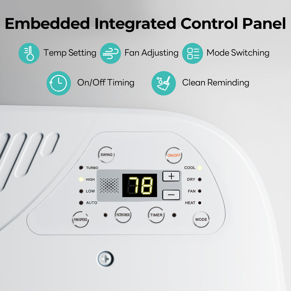Fogatti InstaCool Ultra Air Conditioner 16,000 BTU with Heat Pump Non-Ducted 115V New