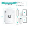 Fogatti InstaCool Ultra Air Conditioner 16,000 BTU with Heat Pump Non-Ducted 115V New